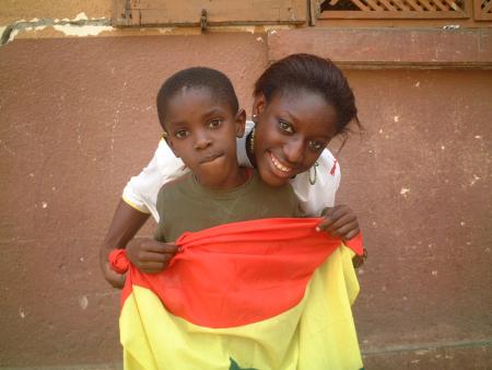 moi et mon petit frere papa